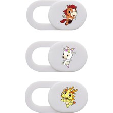 McStorey Kamera Kapatıcı 3 Lü Set Laptop Tablet Telefon Uyumlu Ultra Ince Gizlilik Kapağı