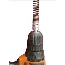 Kanal Makina Kanal Açma Seti - Tıkanık Açma Seti (16 mm Yay + Matkap Ucu + 1 Adet Başlık) Set