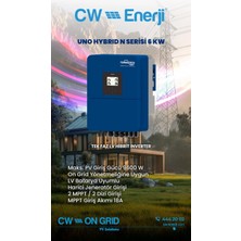 Tommatech Uno N Serisi 6kw Lv Hibrit Inverter