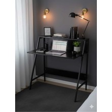 Ayz Piyano Çalışma Masası Çocuk Masası Oyuncu Masası Mutfak Masası Çok Amaçlı Masa Siyah - Siyah