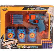 Timion Fab 5909 Kutulu 3 Hedefli Sniper 6 Dart Atıcı