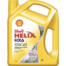 Shell Helix Hx6 10W-40 4 Litre Motor Yağı (Üretim Yılı: Mayıs 2025)