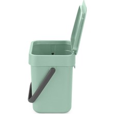 Brabantia 004-01-SORT&GO Jade Green Çöp Kovası 3l