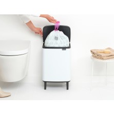 Brabantia 001-01-BO Hı Beyaz Ayaklı Çöp Kutusu 12L
