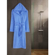 Eymir Home Collection Kapüşonlu Erkek/kadın Bornoz Yetişkin Unisex Pamuk