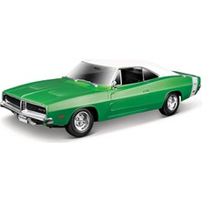Maisto 1/18 1969 Dodge Charger R/t Yeşil 31387-4