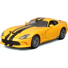 Maisto 1/18 2013 Srt Viper Gts Model Araba Sarı 31128-3