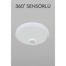 Nalburzade Hareket Sensörlü Tavan Glop Armatür (Plastik Kasa)