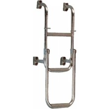 Lhr Krom Katlanır Merdiven 2+1 Basamaklı