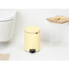 Brabantia 001-01-NEWICON Mellow Yellow Pedallı Çöp Kutusu 5l