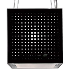 Falmec - ADA 43 cm Ada Tipi Davlumbaz – Beyaz  Siyah Cam, LED Aydınlatma - CERI42.EOP6ŞZZZN441F-