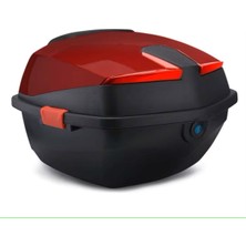 Giza Motor Motosiklet Çantası 33 Litre Kırmızı - Nar Çiçeği