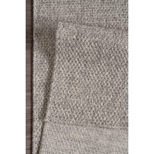 Modern Jüt Yolluk Halı Rusticana 3103 Naturel Örme Kilim80x200