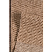 Modern Jüt Yolluk Halı Rusticana 3101 Naturel Örme Kilim100x150