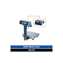 Tem 28X35 30 kg 5 gr Fıyat Hesaplamalı Çift Ekran Terazi (Onaylı)