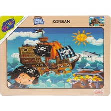 Playwood Ahşap Eğitici Puzzle Korsan ONY53