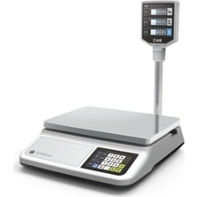 CAS Pr-Plus-Lcd Boyunlu 15 kg x 2 / 5 gr Fıyat Hesaplamalı Terazi