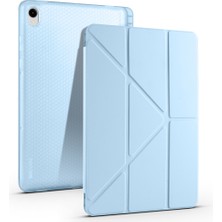 BuLand Store Galaxy Tab S11 Kılıf Üçlü Kapak Pratik Modern Teknolojik  Kalem Bölmeli Standlı Kılıf