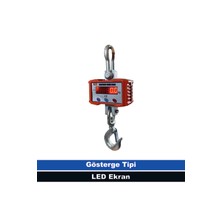 Tem SH-500 500 kg 200 gr Kancalı Tartım Baskülü (Onaysız)