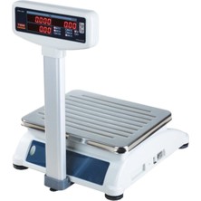 Tem Ata Boyunlu LED 30 kg x 5 / 10 gr Fıyat Hesaplamalı Terazi