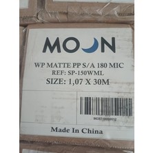 Ploza Wp Matte S/a 180MİC 107X30 150WML Yapışkanlı Mat Pp W.p