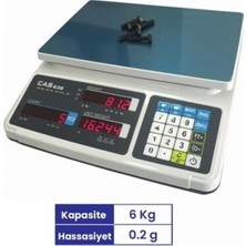 CAS Pr-C 6 Kg. Sayıcı Terazisi