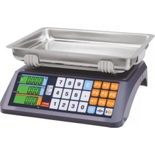 Tem Bps 30 kg 5 gr Fıyat Hesaplamalı Çukur Kefe Terazi