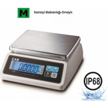 CAS Sw Iı W 15 Kg. Sıvı Korumalı Tartım Terazisi