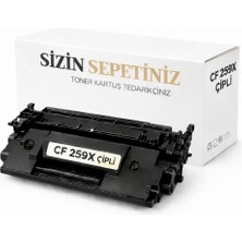 Sizinsepetiniz CF259X Çipli Muadil Toner Hp Uyumlu | M404DN M428DW M428FDN