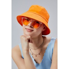 Derikem Yazlık Kumaş Kova Şapka, Erkek Kadın Düz Balıkçı Bucket Şapka, Unisex