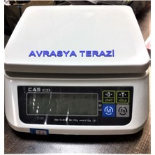 CAS Sw Iı Dijital Hassas Terazi - Hassasiyet: 1 Gr. Max: 30 kg