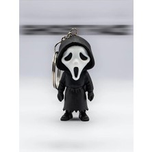 Korku Maskeli Figür Anahtarlık