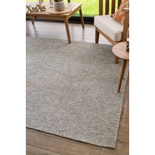 Rusticana 3104 Naturel Jüt Halı Modern Örme Kilim120x180