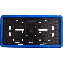 Otohousse Çerçeveli Dikdörtgen Plakalık Plaka Altlığı Mavi 26X17CM 1 Adet
