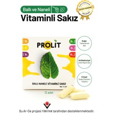 PROLİT BALLI NANELİ - VİTAMİN DESTEKLİ FONKSİYONEL SAKIZ | 3’LÜ AVANTAJ PAKETİ