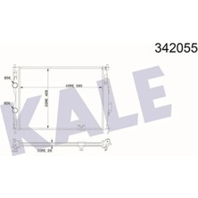 Su Radyatoru Qashqaı J10 1.6dcı 16V 07- Otomatık