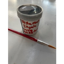 Duxone Tesla Jant Rötuş Boyası Mat Siyah WPB-4239 Fırça Seti