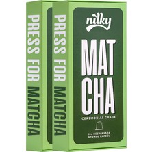 Nilky Matcha Ceremonial Grade 2 X10 Adet Kapsül - Nespresso Uyumlu