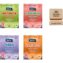 Okyanus Yayınları Okyanus Lgs 8. Sınıf Check-Et Matematik Fen Türkçe Inkılap Tekrar Testleri 4lü Set+ Telefon Standı