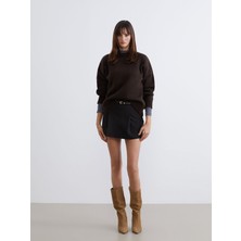 Lc Waikiki Yeni Sezon Bisiklet Yaka Kadın Triko Kazak