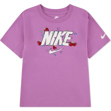 Nike Nıke Cherry Nıke Boxy Tee Kız Çocuk Tişört 36N665