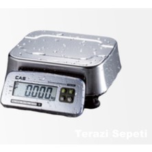CAS FW-500E 30 kg x 5 / 10 gr Paslanmaz Terazi