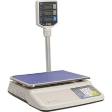 CAS Pr-Plus-Lcd Boyunlu 30 kg x 5 / 10 gr Fıyat Hesaplamalı Terazi
