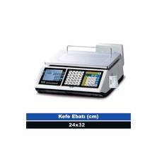 CAS CT-100B 15 kg 2 gr Fiş Yazıcılı Terazi (Onaylı)