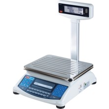 Tem Ata Boyunlu LCD 30 kg x 5 / 10 gr Fıyat Hesaplamalı Terazi