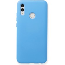Azrlya  Huawei P Smart 2019 Kılıf Nano Içi Kadife Silikon - Mavi