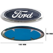 Ford Yazısı Focus Ym Ön Kaput Arması (6,8*18CM)(YAPIŞMA)