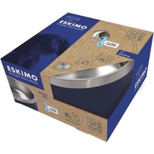 M-Pets Eskımo Çift Cidarlı Mama Kabı 2l Blue