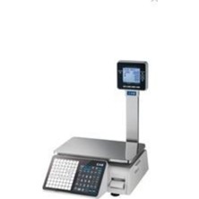 CAS Barkotlu Terazi 15-30 kg Modeli Yüksek Hızlı Yazıcı Fonksiyonları ile Etiketleme