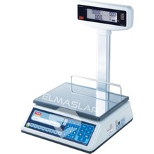 Tem Boyunlu Terazi 30 kg Fıyat Hesaplamalı Onaylı Market Terazi